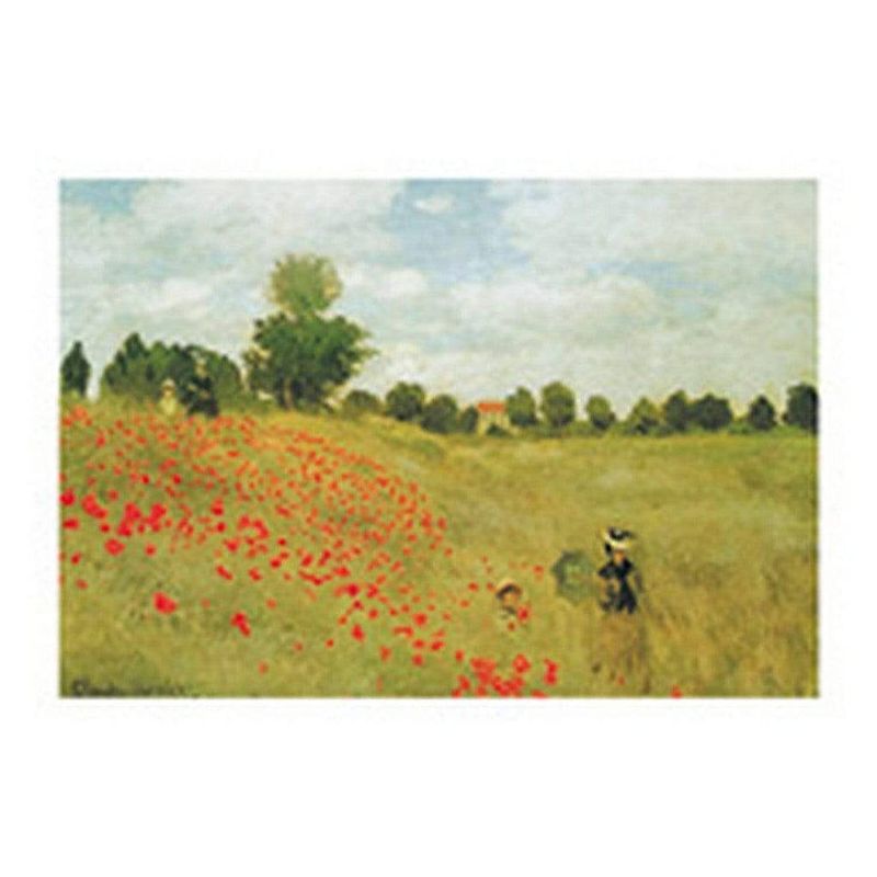 Foto van Claude monet - papaveri kunstdruk 70x50cm