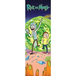 Foto van Pyramid rick and morty portal poster 53x158cm