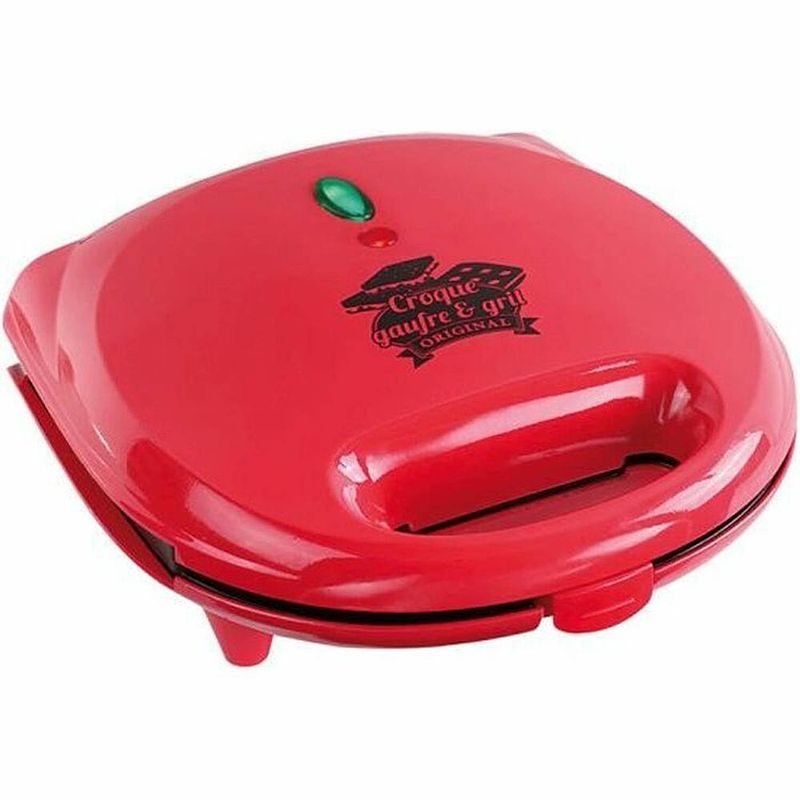 Foto van Tosti apparaat livoo dop133 rood 700 w