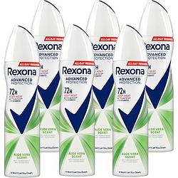 Foto van Rexona women advanced protection antitranspirant spray aloe vera 6 x 150ml aanbieding bij jumbo | 30% korting