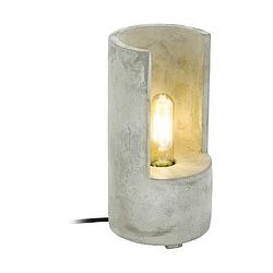 Foto van Eglo tafellamp lynton 27 cm - betonkleur - leen bakker