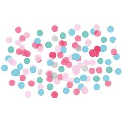 Foto van Amscan confetti flamingo 15 gram papier blauw/roze/wit