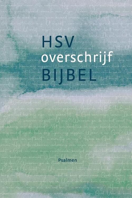 Foto van Hsv overschrijfbijbel psalmen - paperback (9789065395429)