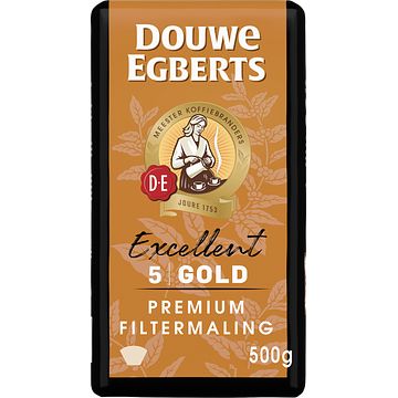 Foto van Douwe egberts aroma variaties 5 excellent filterkoffie 500g bij jumbo