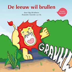 Foto van De leeuw wil brullen