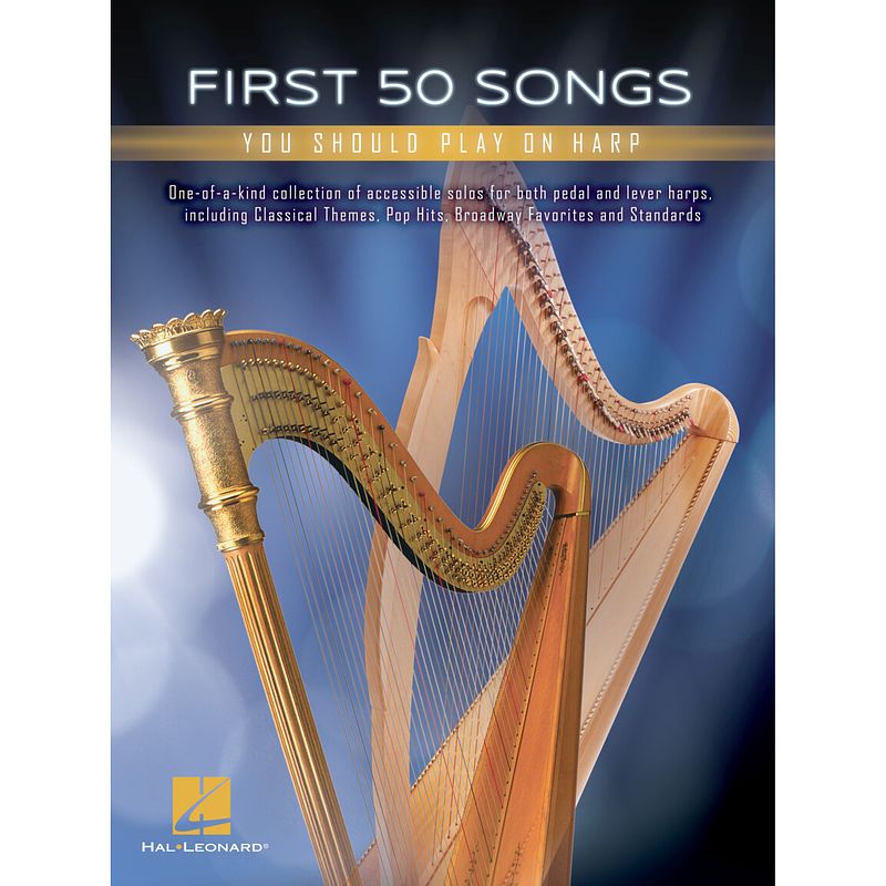 Foto van Hal leonard first 50 songs you should play on harp songboek voor harp