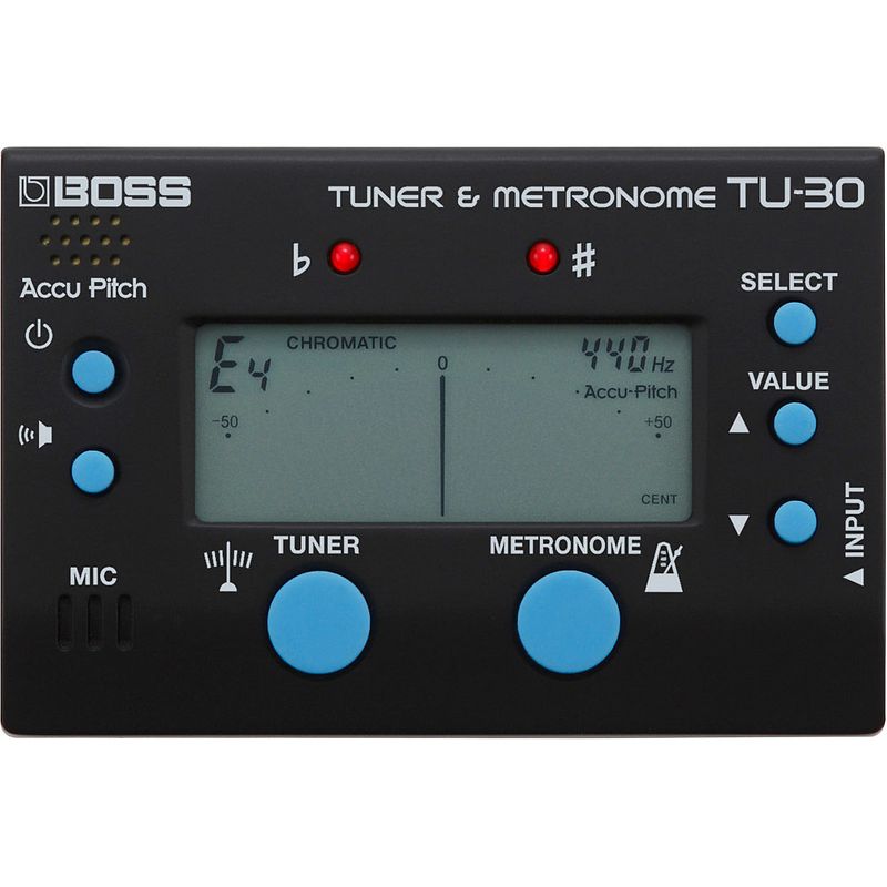 Foto van Boss tu-30 stemapparaat met metronoom