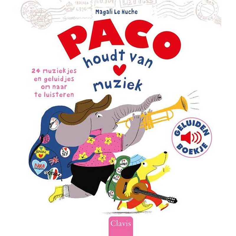 Foto van Paco houdt van muziek