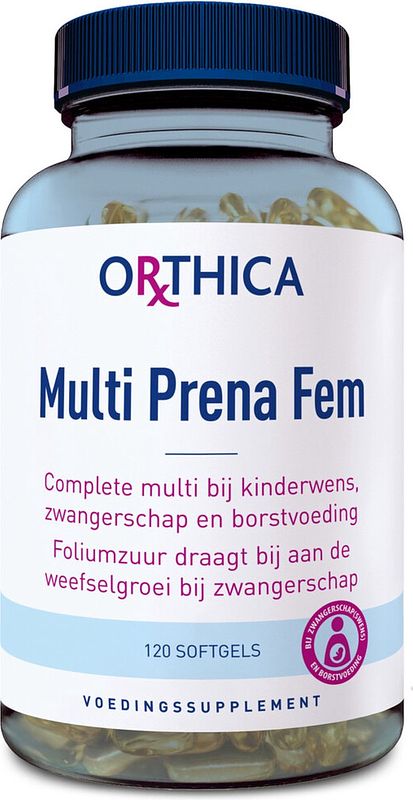 Foto van Orthica multi prena fem softgels