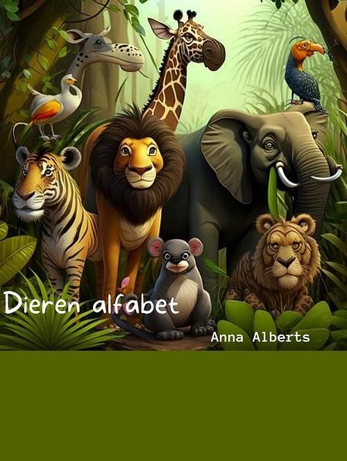 Foto van Dieren alfabet - anna alberts - ebook (9789464805260)