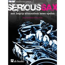 Foto van De haske serious sax met begrip altsaxofoon leren spelen