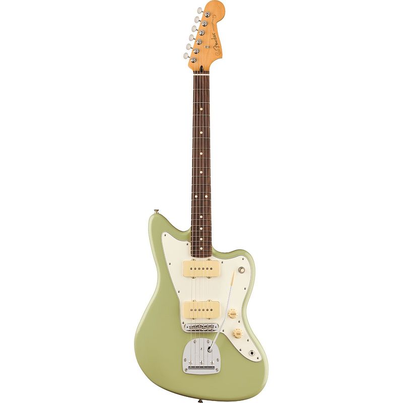 Foto van Fender player ii jazzmaster rw birch green elektrische gitaar