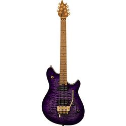 Foto van Evh wolfgang® special qm baked maple purple burst elektrische gitaar