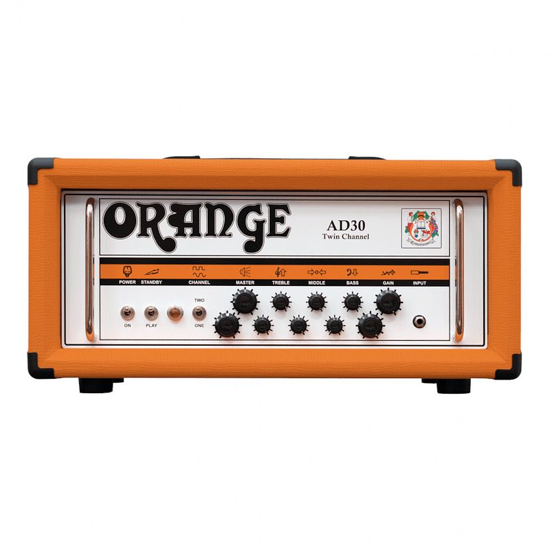 Foto van Orange ad30htc 30 watt class a 2-kanaals gitaarversterker top
