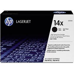 Foto van Hp 14x cf214x tonercassette zwart 17500 bladzijden origineel toner