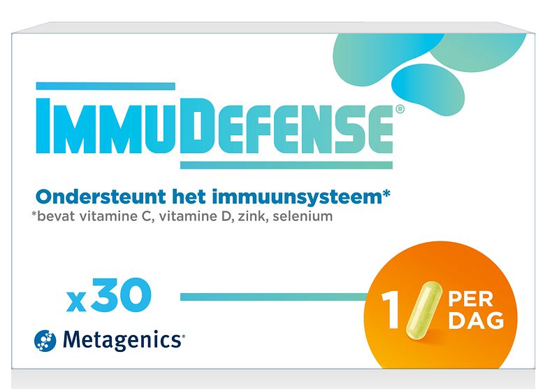 Foto van Metagenics immudefense capsules