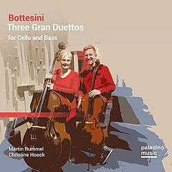 Foto van Bottesini: three gran duettos for cello and bass - cd (9120040733230)