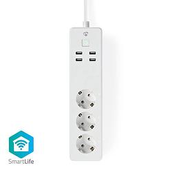 Foto van Nedis smartlife stekkerdoos - wifip310fwt