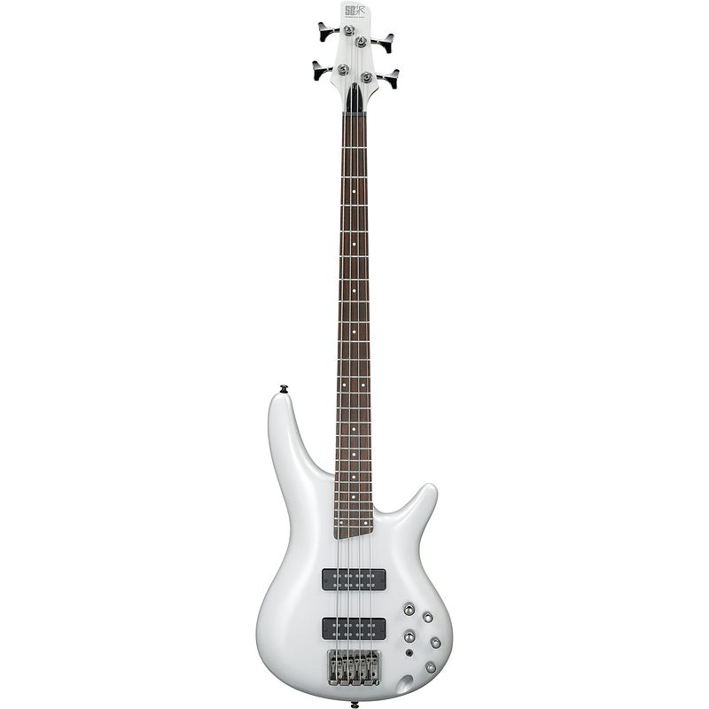 Foto van Ibanez sr300e soundgear pearl white elektrische basgitaar