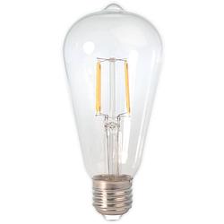 Foto van Calex filament led rustieklamp st64 e27 6-45w 2700k