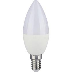 Foto van V-tac 7495 led-lamp energielabel g (a - g) e14 kaars 5.5 w = 40 w neutraalwit (ø x l) 37 mm x 100 mm 1 stuk(s)