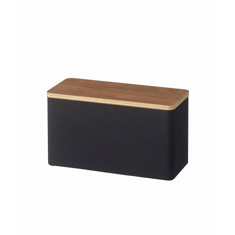 Foto van Yamazaki sanitary storage box - rin - brown