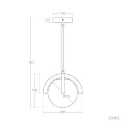 Foto van Bussandri lighting - scandinavische hanglamp - hout - scandinavische - e14 - l:cm - voor binnen - woonkamer - eetkamer -