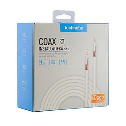 Foto van Technetix coax kabel in doos coaxih 20m