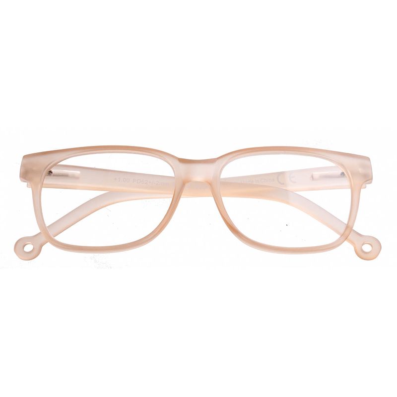 Foto van H2optics leesbril unisex beige sterkte +1,00