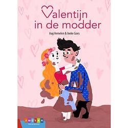 Foto van Valentijn in de modder - leesserie estafette