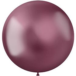 Foto van Folat ballonnen intense 48 cm latex roze 5 stuks