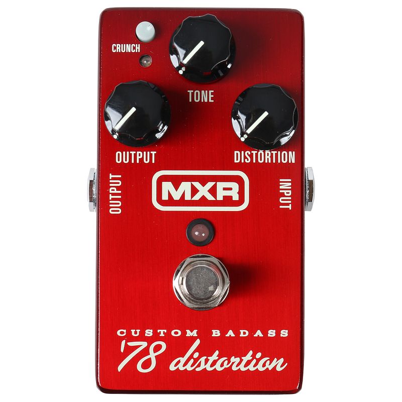 Foto van Mxr m78 custom badass 78 distortion effectpedaal