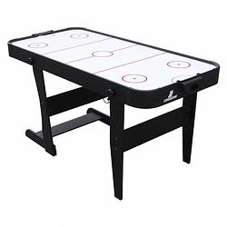 Foto van Cougar icing airhockeytafel 5ft opklapbaar airhockey tafel incl accessoires (pucks & pushers)