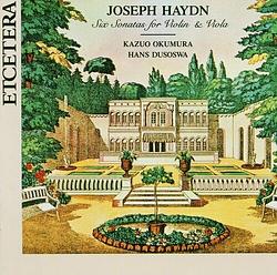 Foto van Haydn: six sonatas for violin & viola - cd (8711525108103)