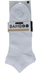 Foto van Naproz bamboo airco shortsokken 3-pack wit 43-47