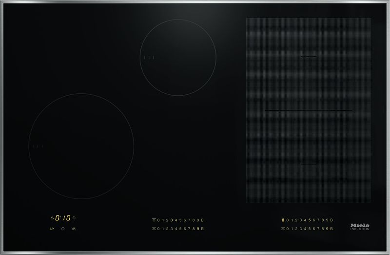 Foto van Miele km 7574 fr inductie inbouwkookplaat rvs