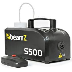 Foto van Beamz s500 kunststof rookmachine inclusief rookvloeistof