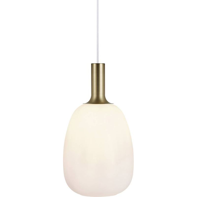 Foto van Nordlux alton 23 47303001 hanglamp e27 60 w opaal