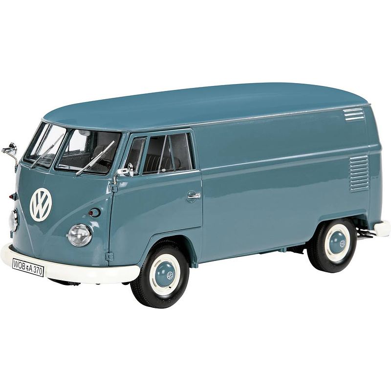 Foto van Schuco vw t1 kasten blau 1:32 auto