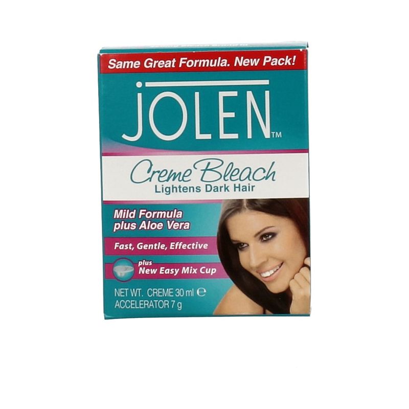 Foto van Jolen creme bleach mild aloe vera 30ml