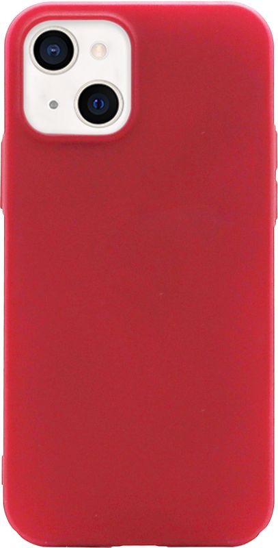 Foto van Bluebuilt soft case apple iphone 13 back cover rood