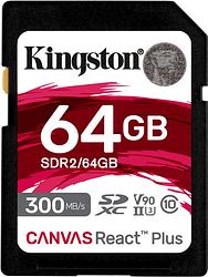 Foto van Kingston canvas react plus 64gb