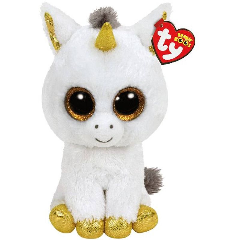 Foto van Ty beanie boo xl pegasus unicorn 42cm