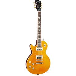 Foto van Gibson artist collection slash les paul standard lh appetite burst linkshandige elektrische gitaar met koffer