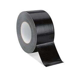 Foto van Dula duct tape - zwart - 50mm x 50m - 1 rol