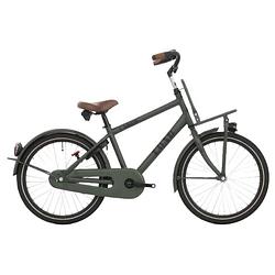 Foto van Bike fun load jongensfiets 24 inch 38 cm jongens 3v terugtraprem donkergroen