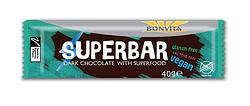 Foto van Bonvita superbar dark chocolate superfood
