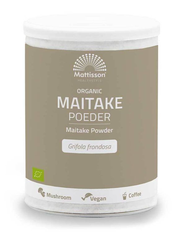 Foto van Mattisson healthstyle biologische maitake poeder