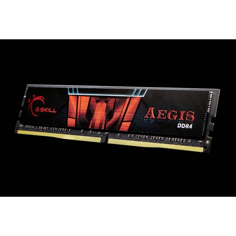 Foto van G.skill f4-2400c17s-16gis werkgeheugen voor desktop ddr4 16 gb 1 x 16 gb 2400 mhz 288-pins dimm f4-2400c17s-16gis