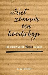 Foto van Niet zomaar een boodschap - w. harinck - ebook (9789402904666)